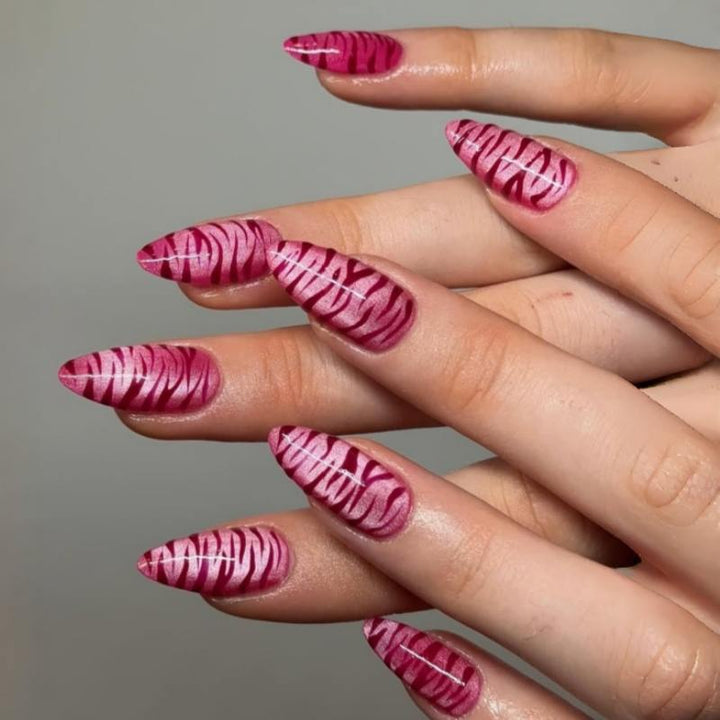 Artistic Stiletto Nail Art Tips Stornfield