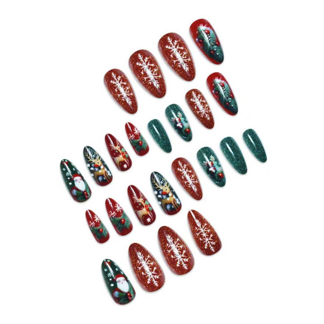 Holiday Themed Decorative Nail Art Stornfield