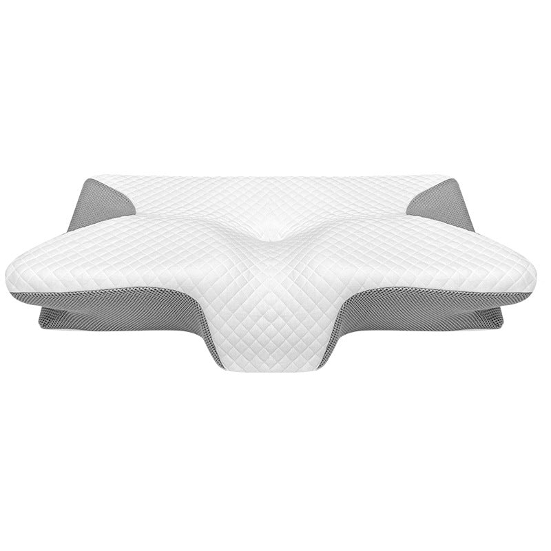 Ergonomic Sleep Pillow With Contoured Design And Viscoelastic Comfort Stornfield