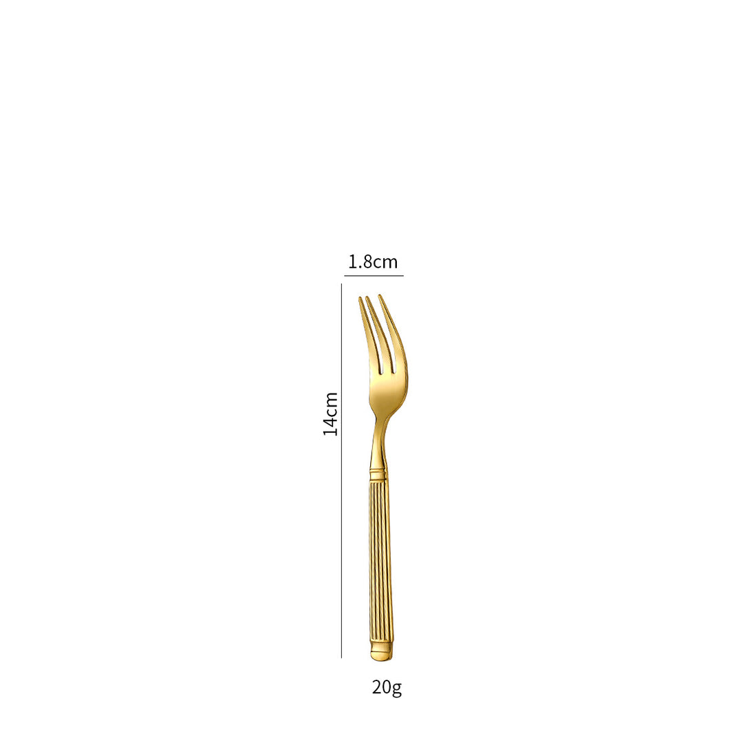 Elegant dessert spoon with exclusive surface design Stornfield