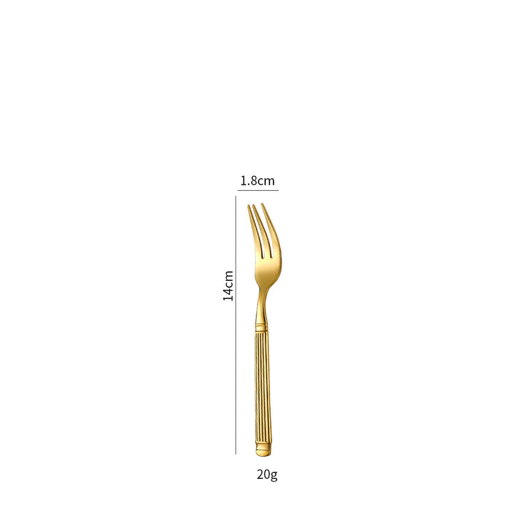 Elegant dessert spoon with exclusive surface design Stornfield