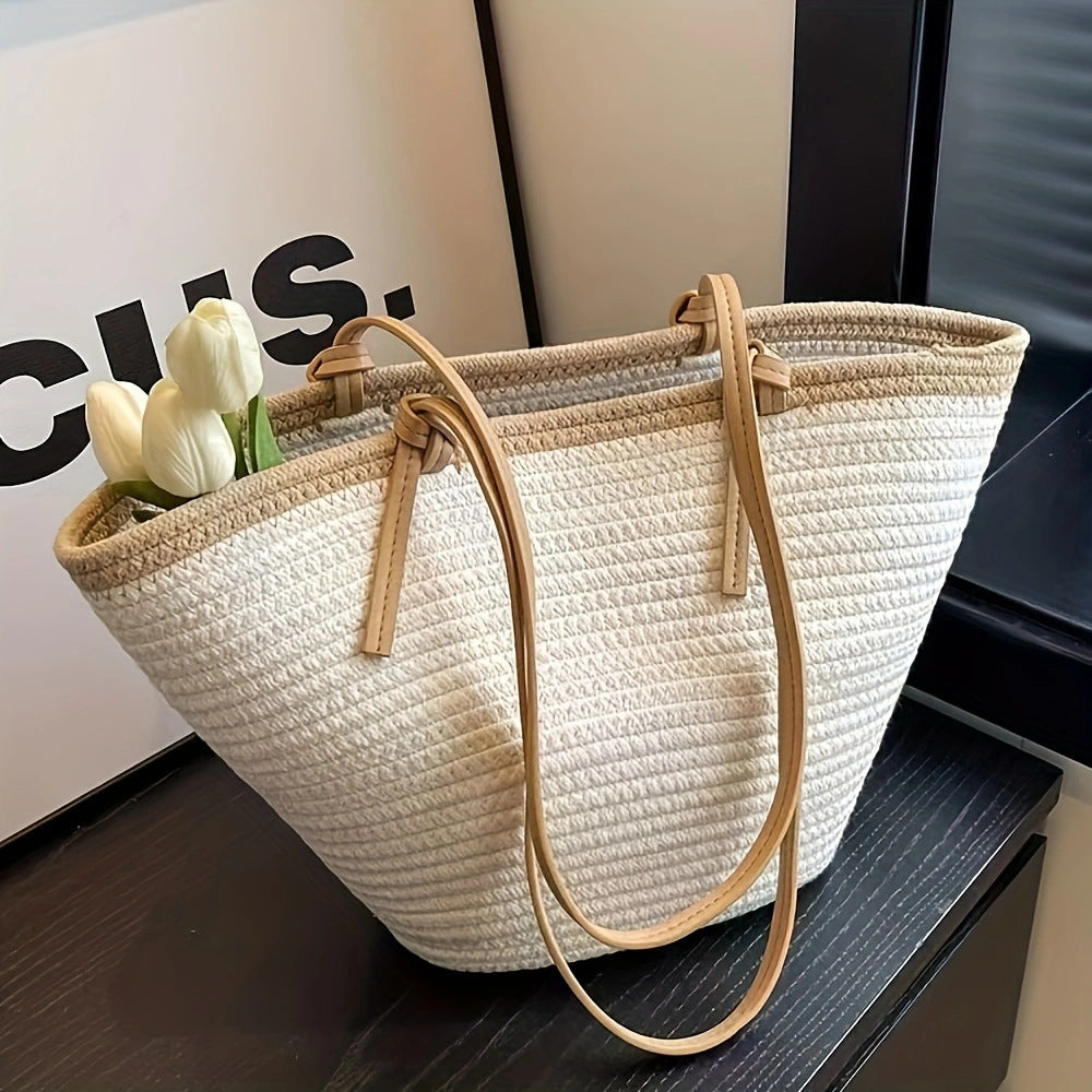 Spacious beach bag with reinforced bottom and easy-care material Stornfield