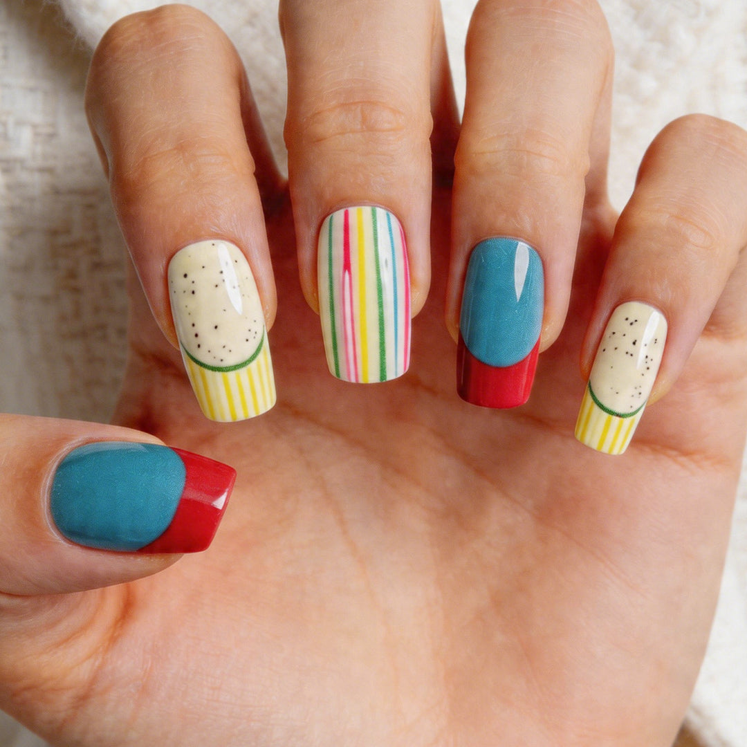 Colorful Nail Art Kit