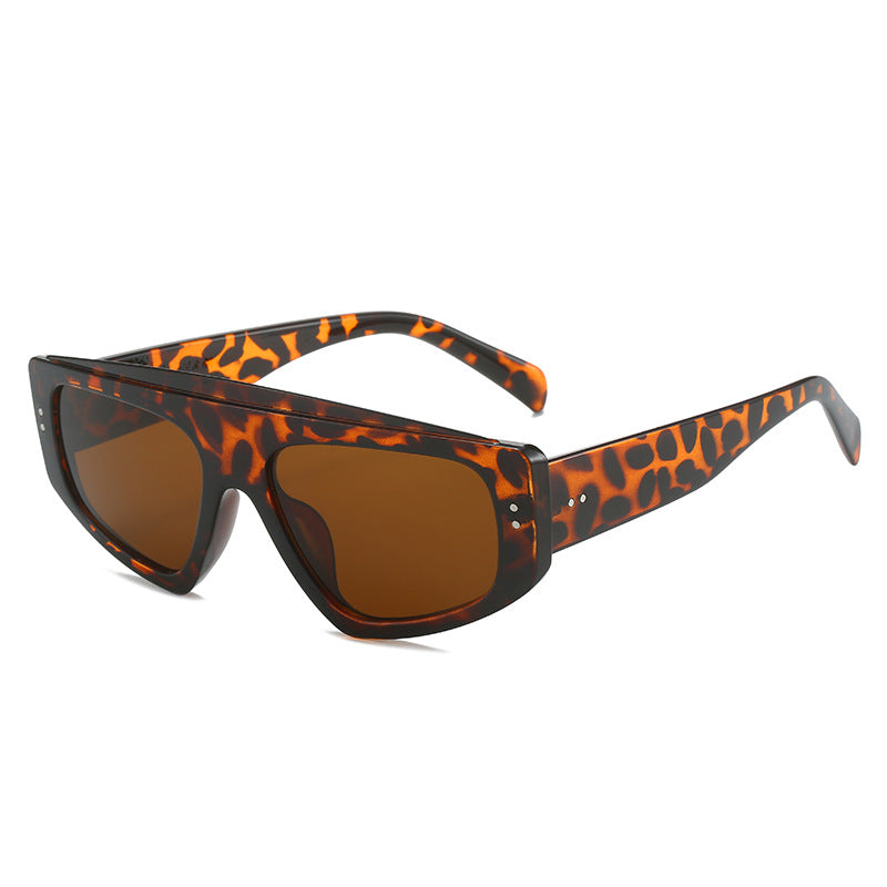 Women's oversized sunglasses in trendy animal print design Stornfield