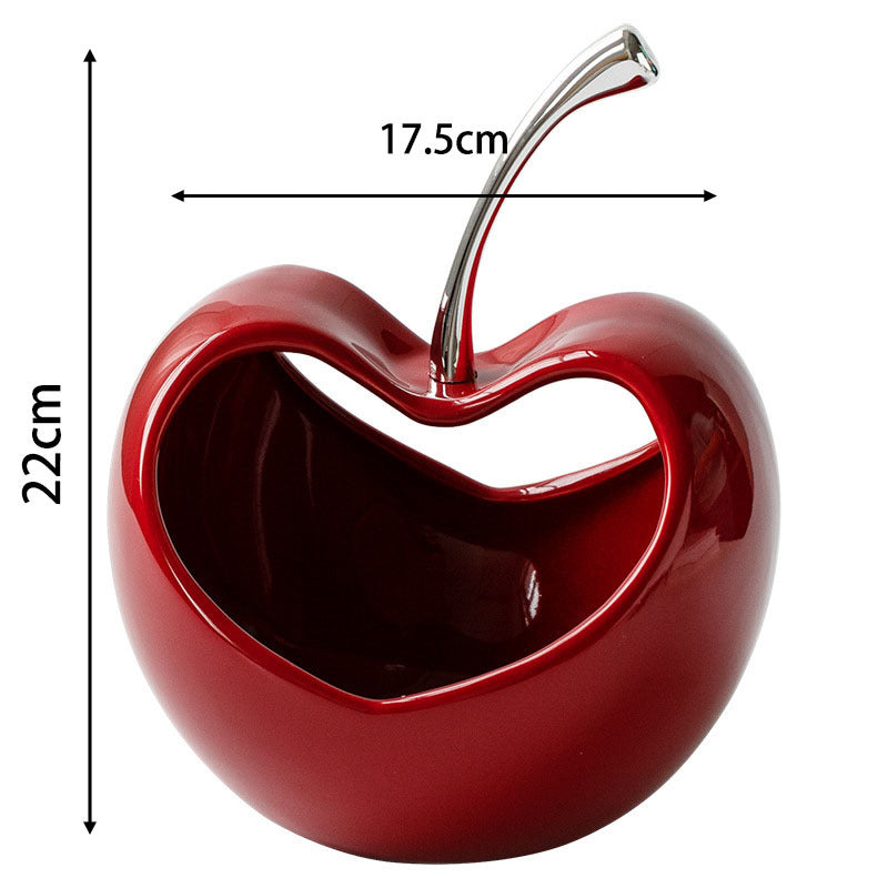 Creative Apple-Shaped Decorative Piece for Home Decor
