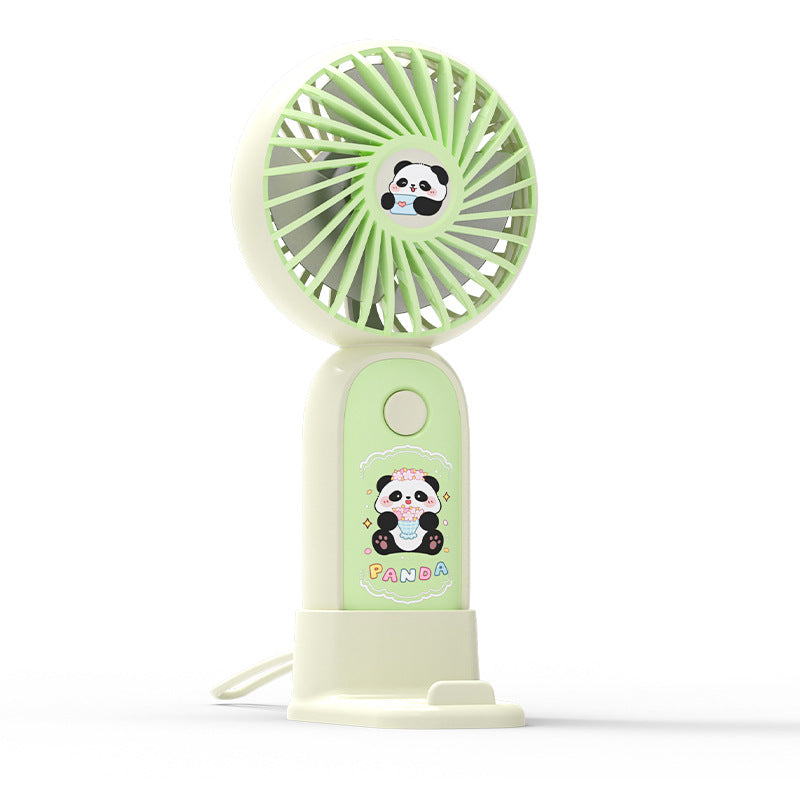 Women's Portable Hand Fan in Cute Panda Design Stornfield