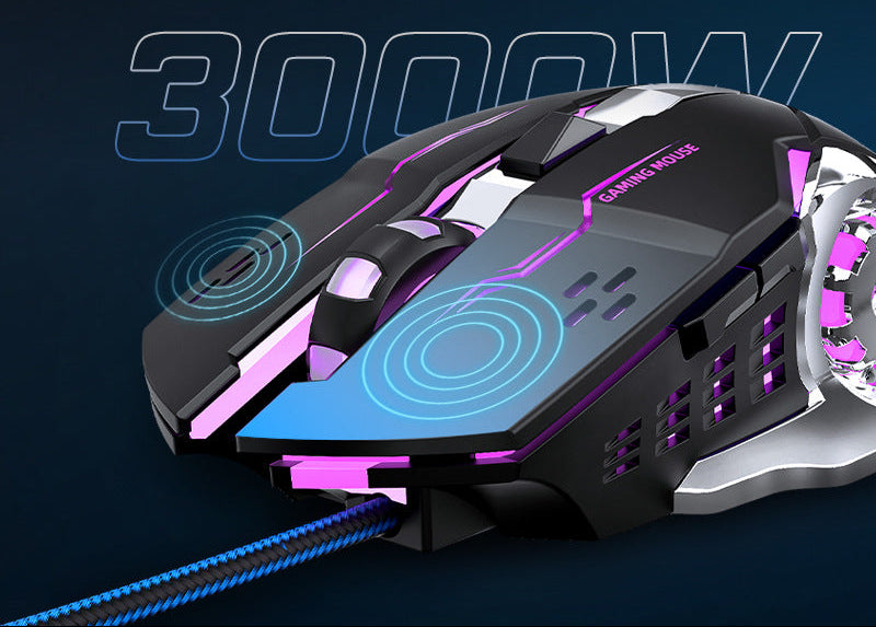 High-Precision Gaming Mouse with Adjustable DPI Stornfield