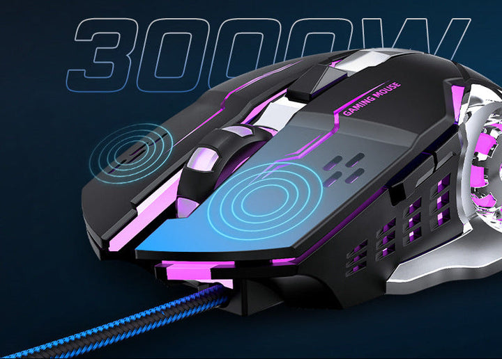 High-Precision Gaming Mouse with Adjustable DPI Stornfield