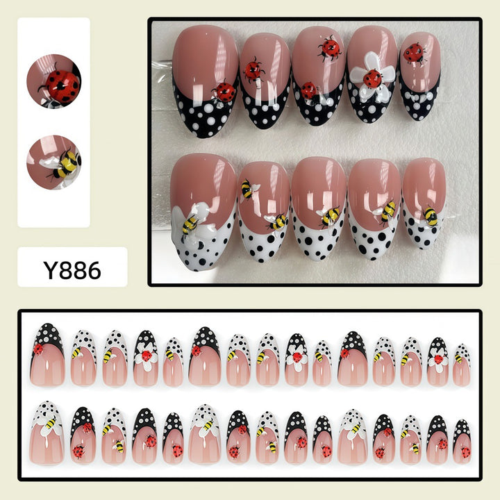 Artificial nails with cheerful animal motifs Stornfield