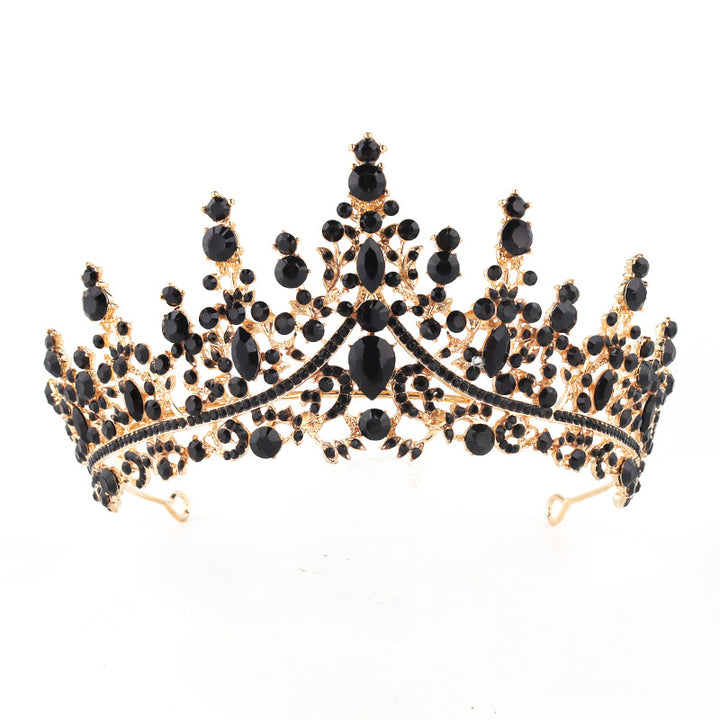 Ladies Rhinestone Tiara with Sparkling Gemstones Stornfield