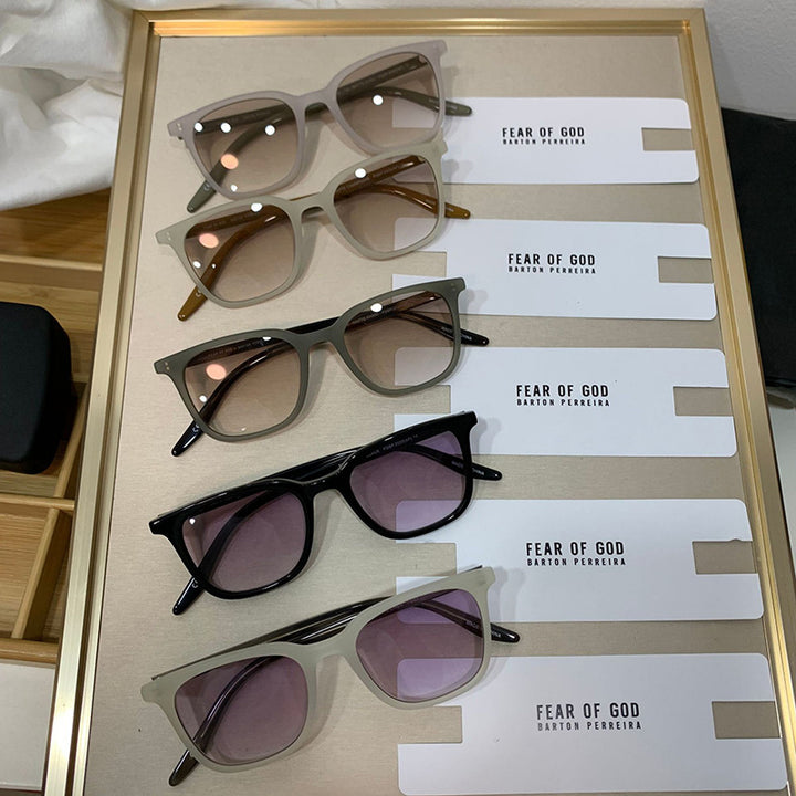 Women's trendy square sunglasses with polarized lenses Stornfield