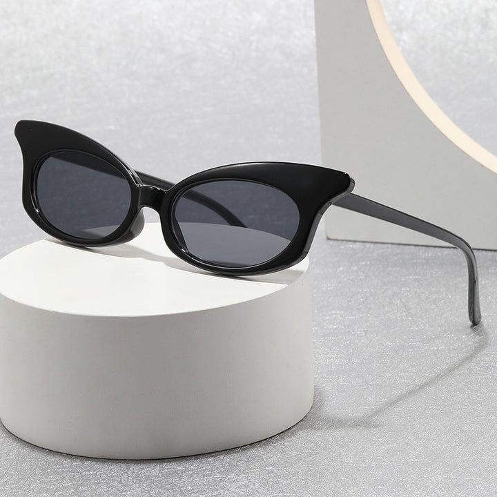 Women Cat-Eye Sunglasses with Transparent Frame and UV Protection Stornfield
