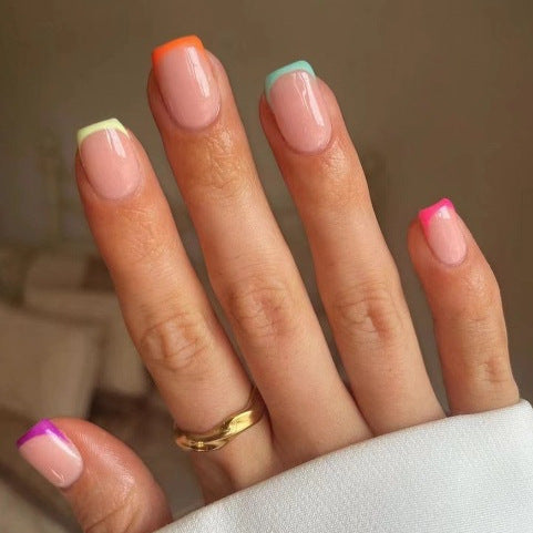 Creative French Tip Nail Art Stornfield