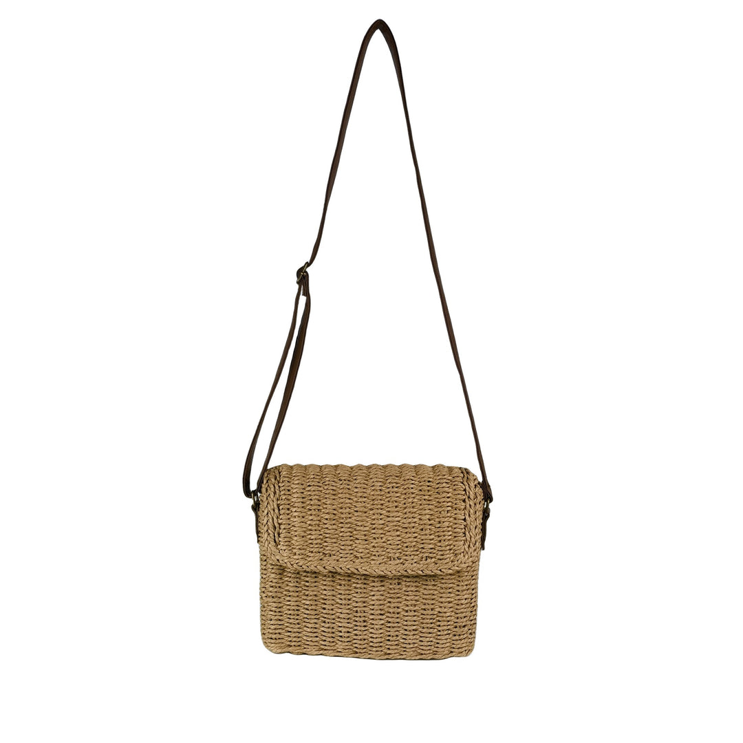 Stylish Rattan Shoulder Bag Stornfield