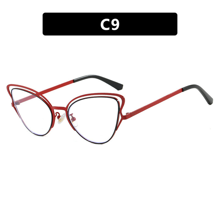 Women's Cat-Eye Glasses with Elegant Metal Frame and Comfortable Fit Stornfield