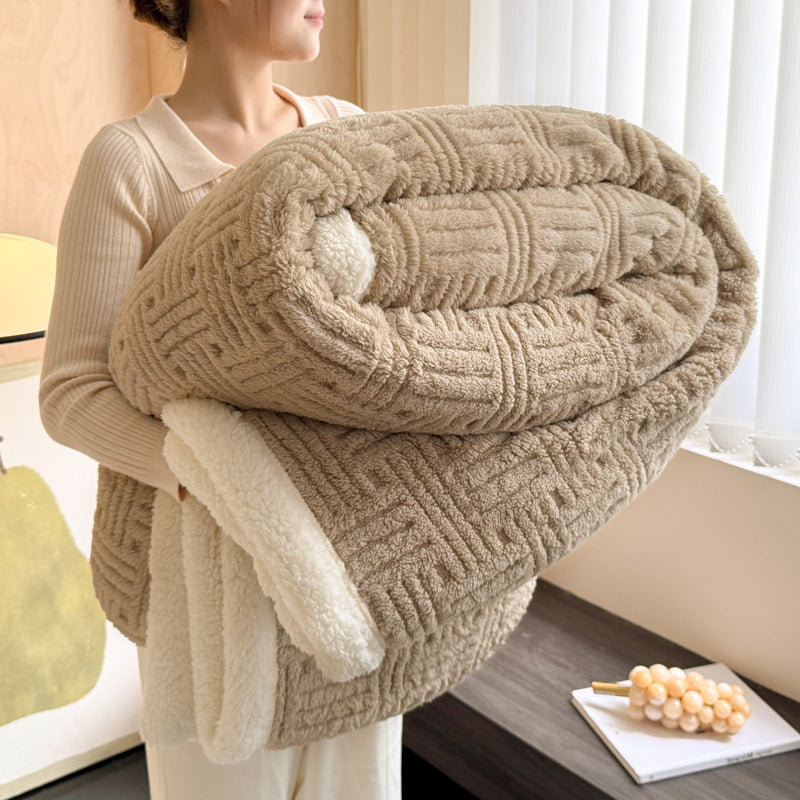 Luxurious Fleece Throw Blanket