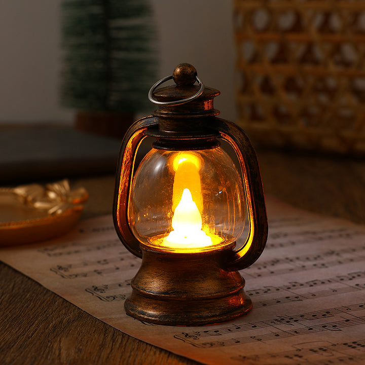 Nostalgic Lantern with LED Lighting Stornfield