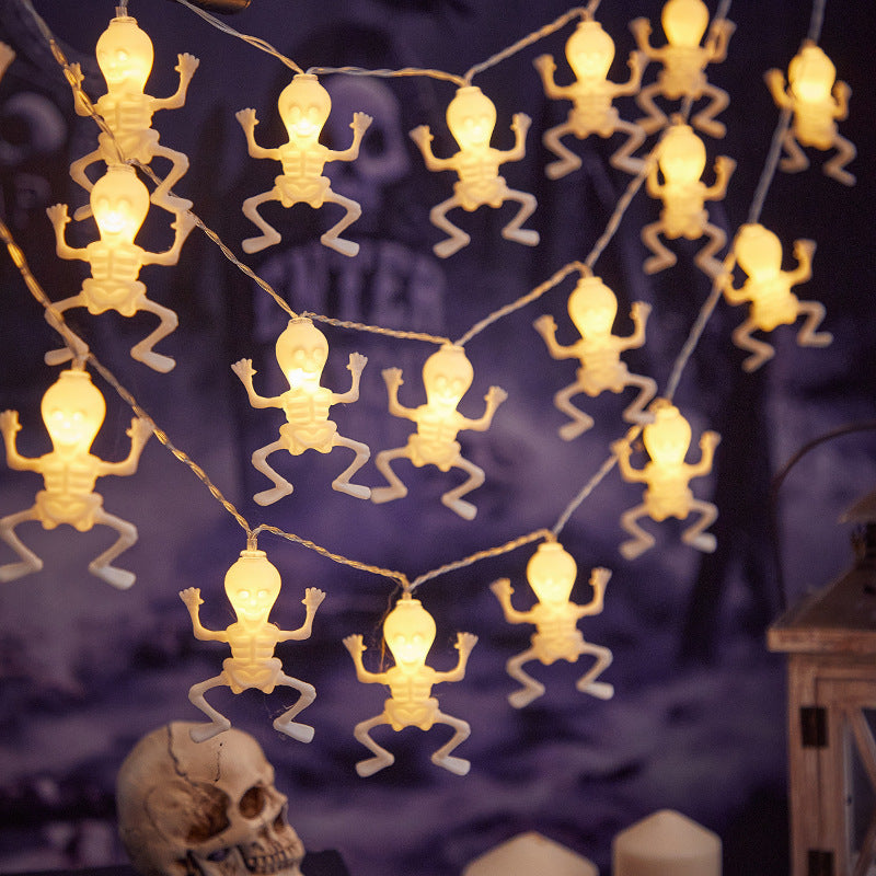 Playful LED Spooky String Lights Stornfield