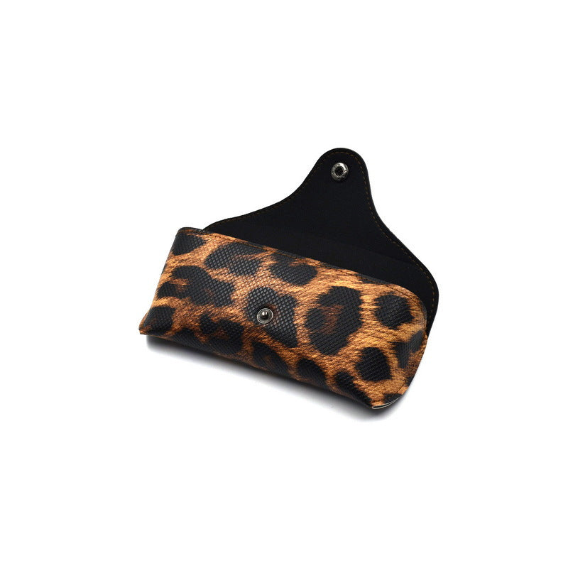 Stylish Leopard Print Eyewear Case Stornfield