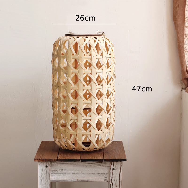 Handcrafted lantern in natural design Stornfield