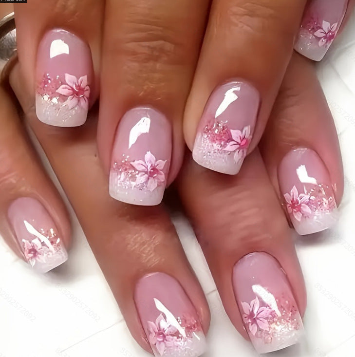 Floral Pattern Nail Art Set Stornfield