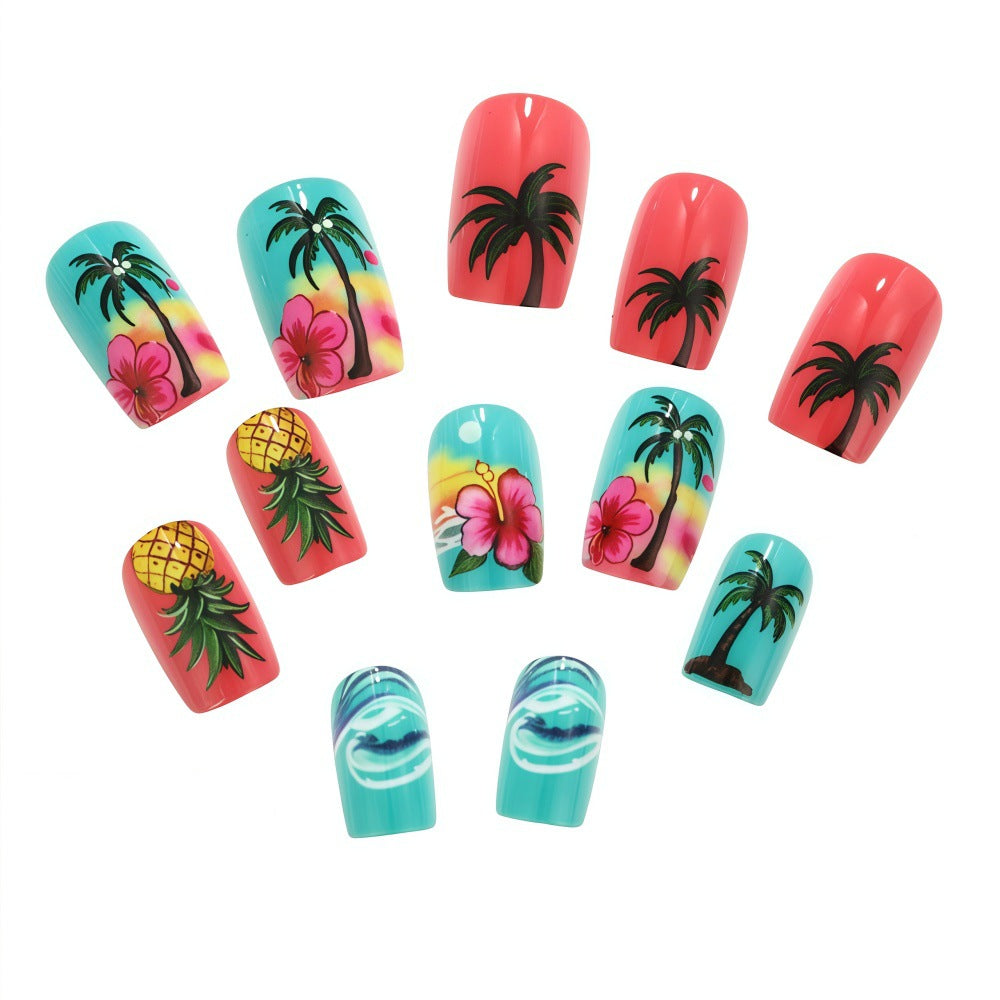 Tropical Style Artificial Nails Stornfield