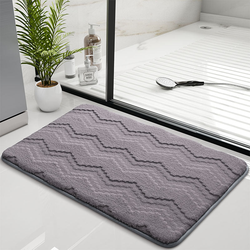 Stylish Chevron Bath Rug Stornfield