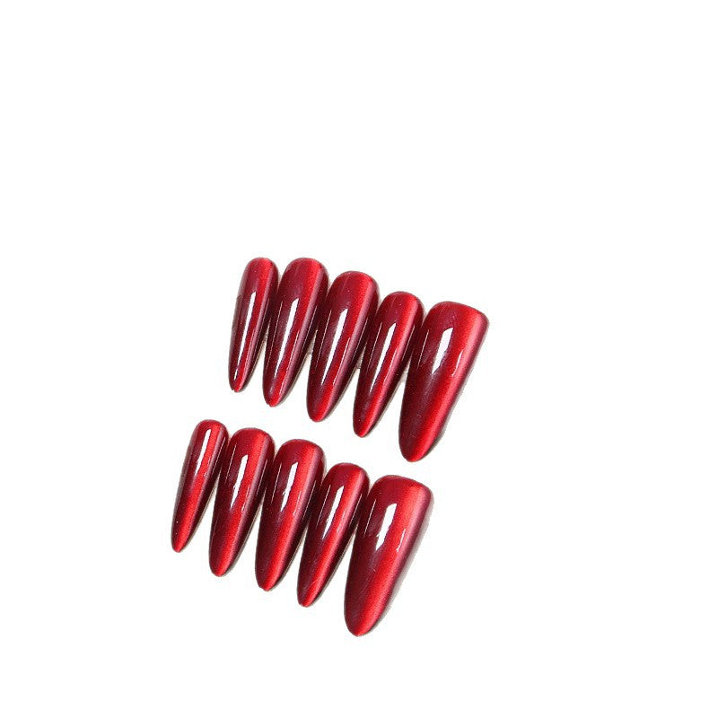 Glossy Stiletto Press-On Nails Stornfield