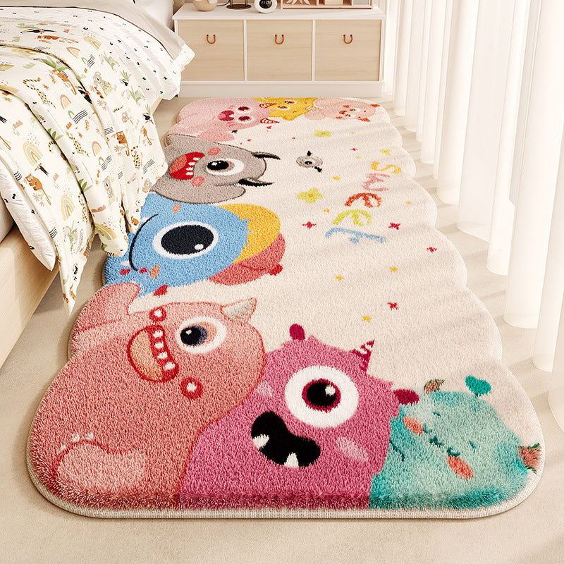 Cute Cartoon Monster Area Rug for Home