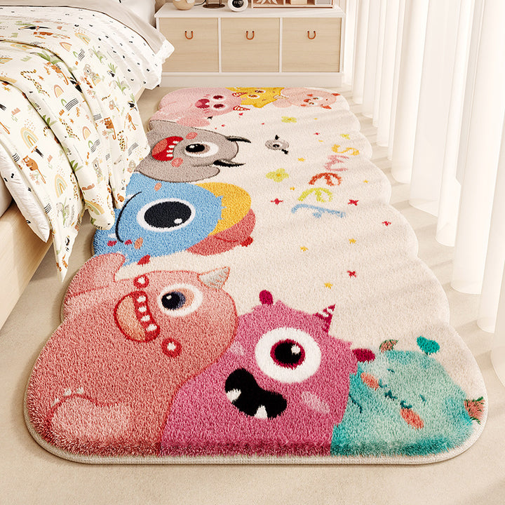 Cute Cartoon Monster Area Rug for Home