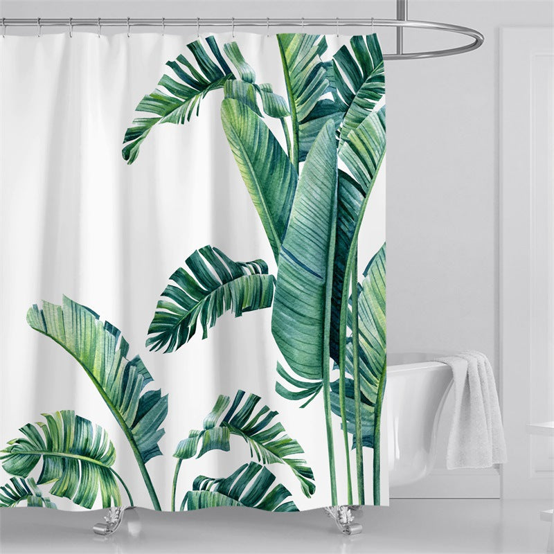 Floral Pattern Shower Curtain Stornfield