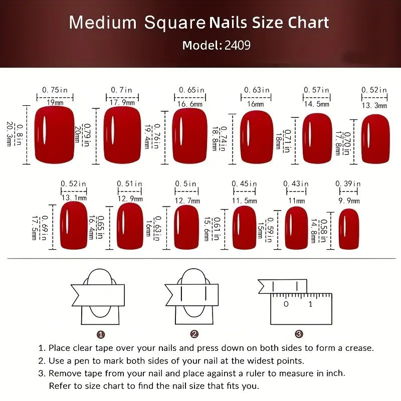 High-quality fashion artificial nails Stornfield