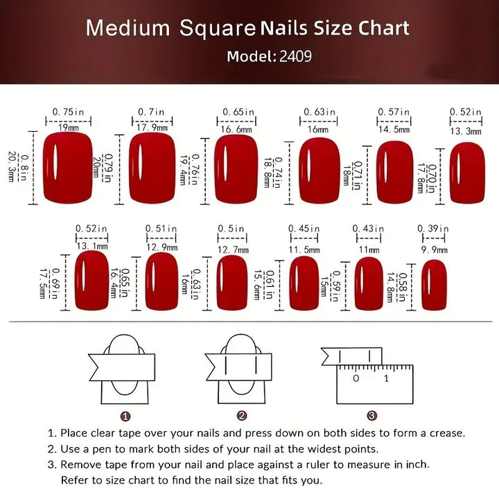 High-quality fashion artificial nails Stornfield