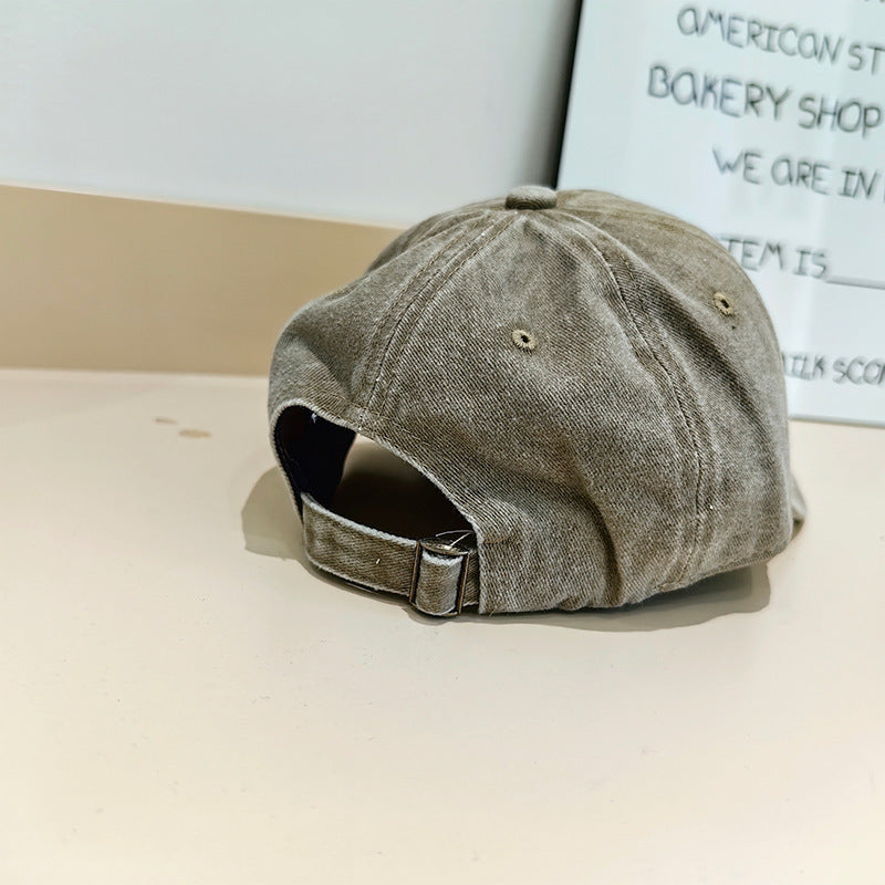 Women's Vintage-Inspired Fabric Baseball Cap Stornfield