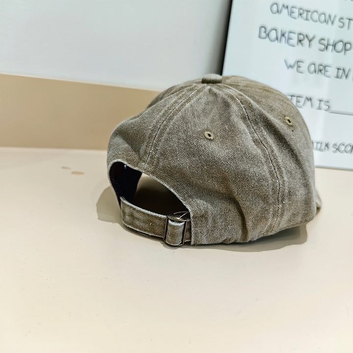 Women's Vintage-Inspired Fabric Baseball Cap Stornfield