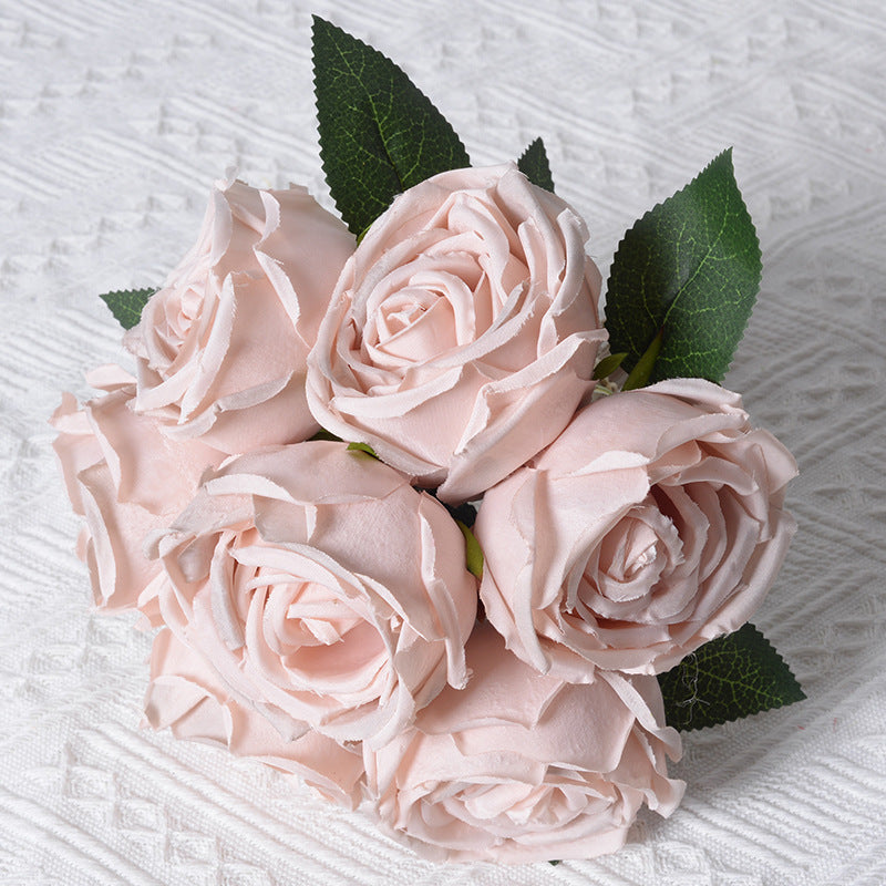 Decorative Faux Rose Bouquet