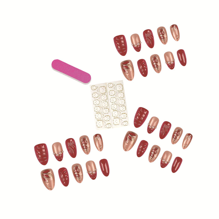 Elegant Press-On Nail Art Set  1790956123