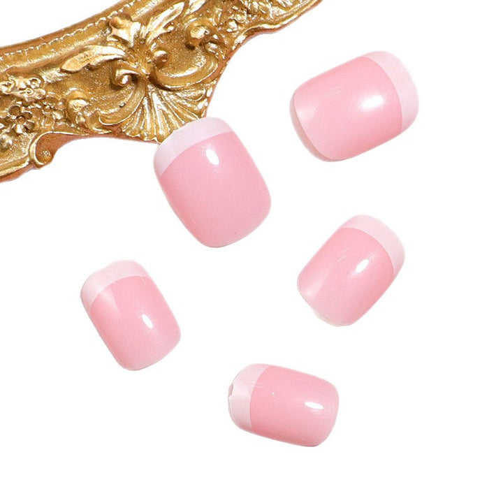 Premium French Tip Press-On Nails Stornfield