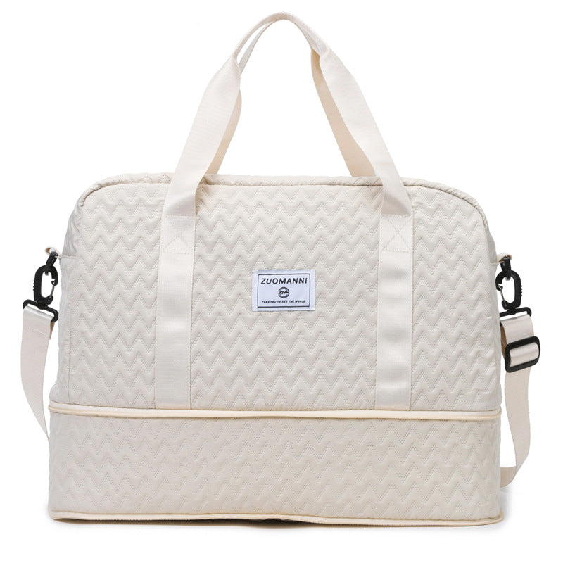 Sporty Tote Bag with Structured Outer Material Stornfield