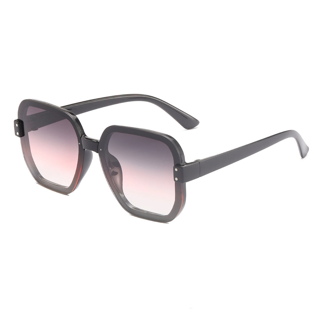 Ladies fashionable square sunglasses with gradient lenses Stornfield