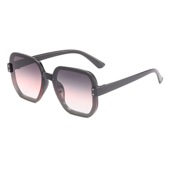 Ladies fashionable square sunglasses with gradient lenses Stornfield