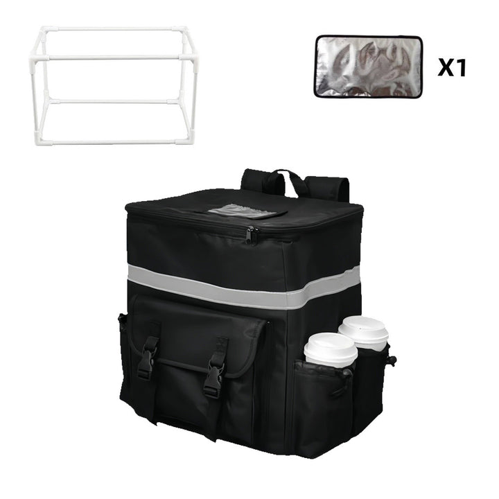 Women’s cooler bag with insulating carrying frame and drink holders Stornfield