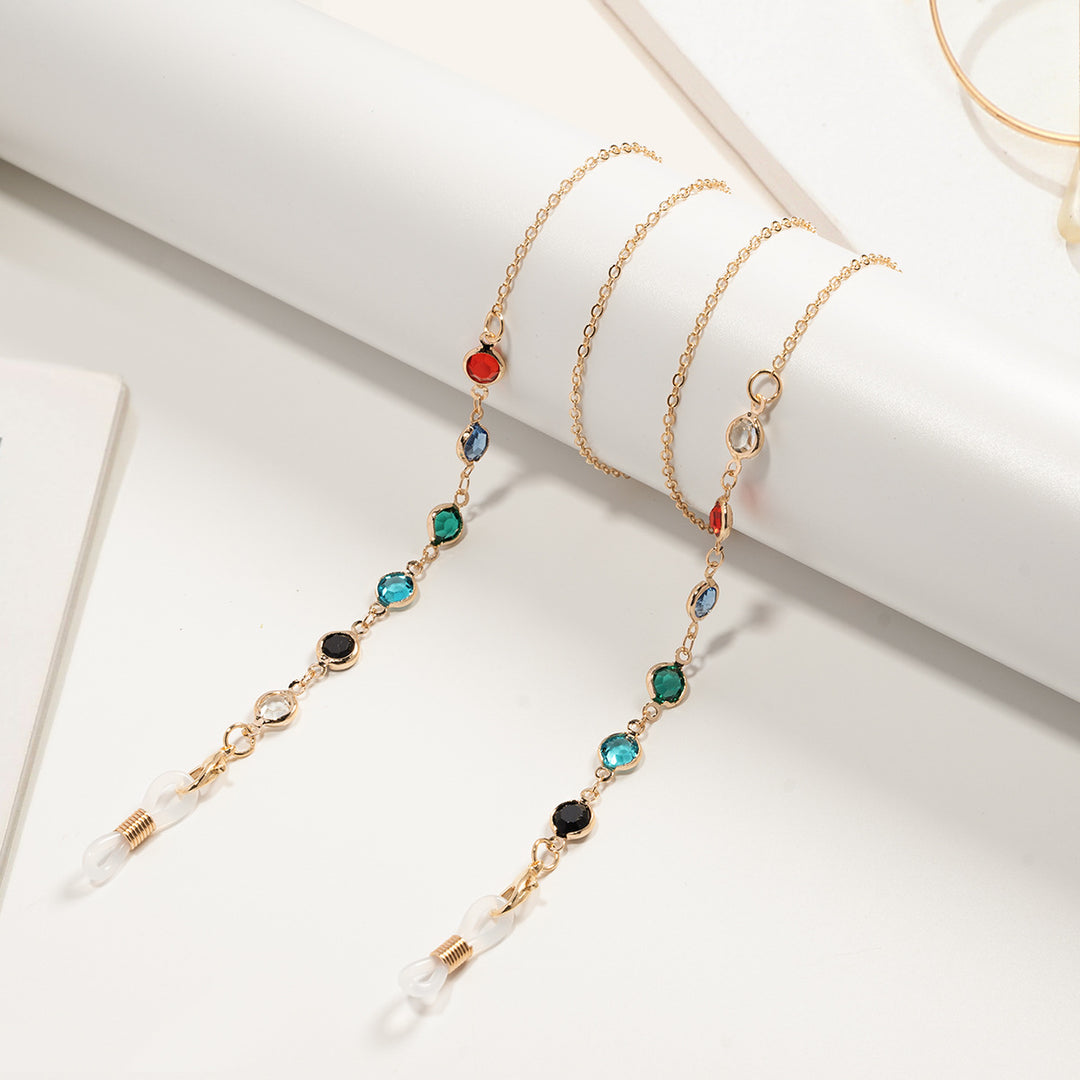 Decorative Crystal Eyewear Chain Stornfield