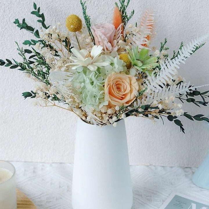 Lifelike Botanical Floral Arrangement