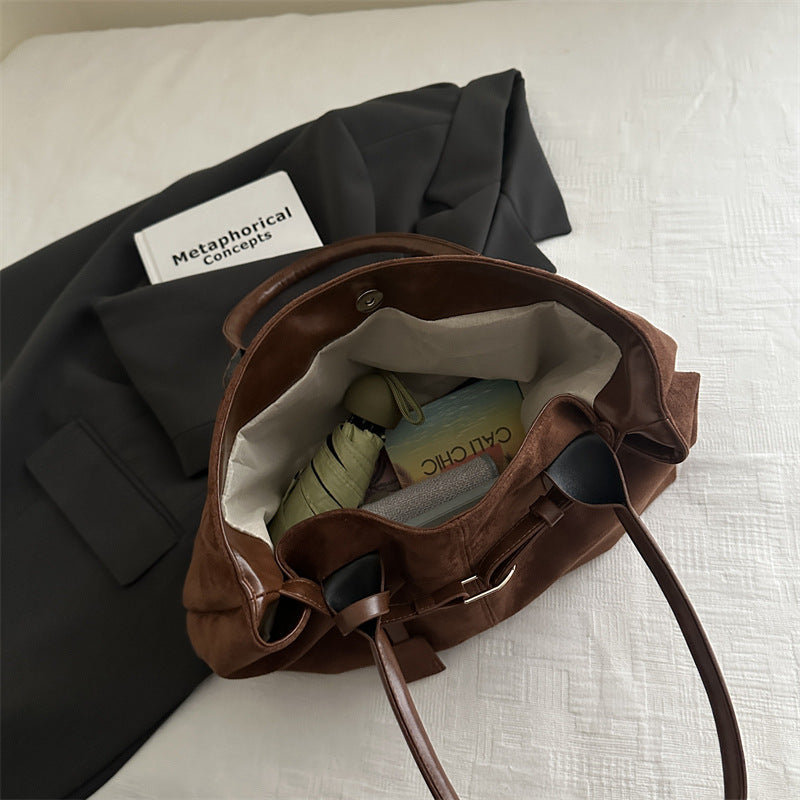Suede Fashion Tote