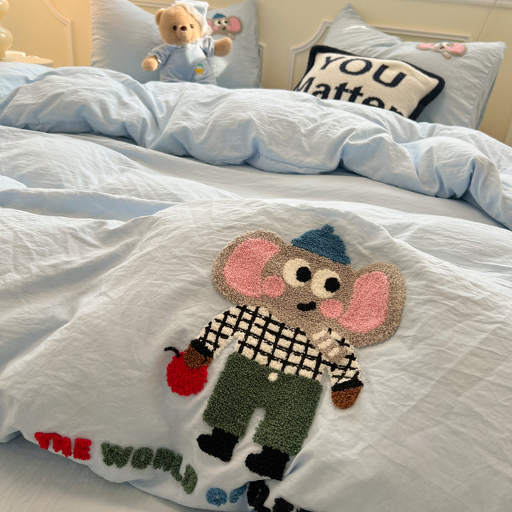 Playful Animal-Themed Bedding Set