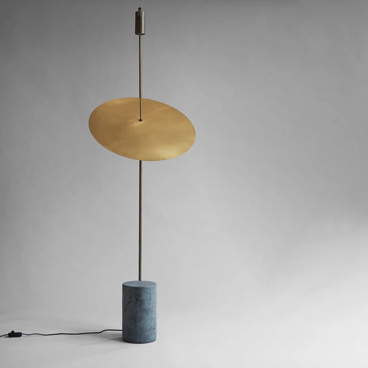 Modern Adjustable Floor Lamp with Marble Base