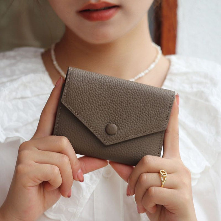 Textured Leather Cardholder