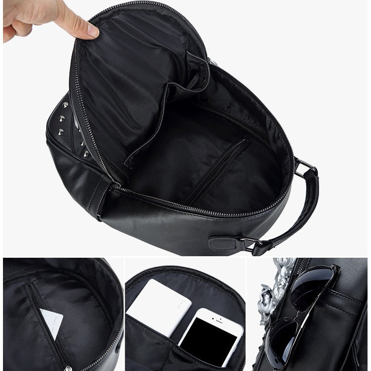 Stylish backpack with skull design Stornfield