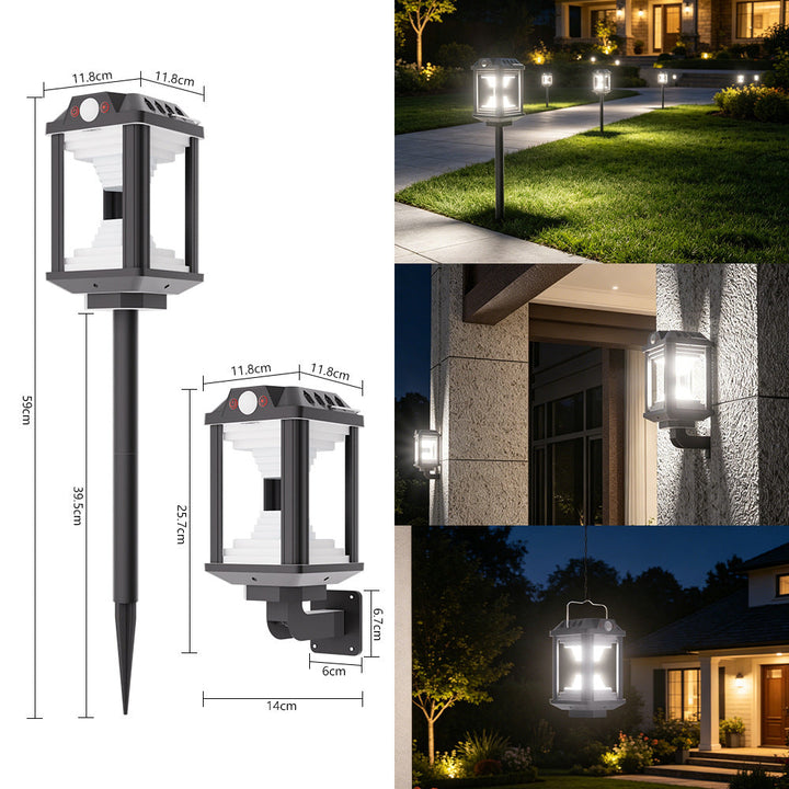 Outdoor Solar LED Lantern Stornfield